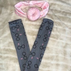 NWOT Girls socks & too knot